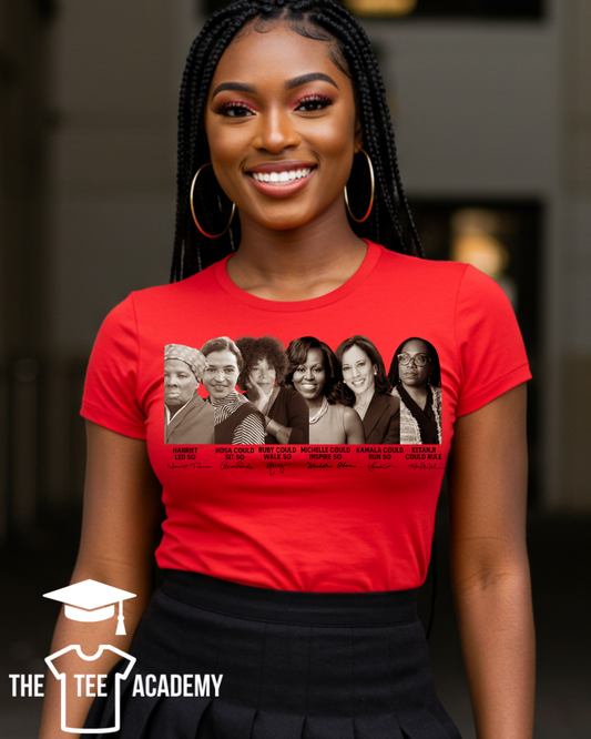Ladies of Black History- Matte Clear Film Screen Print Transfer