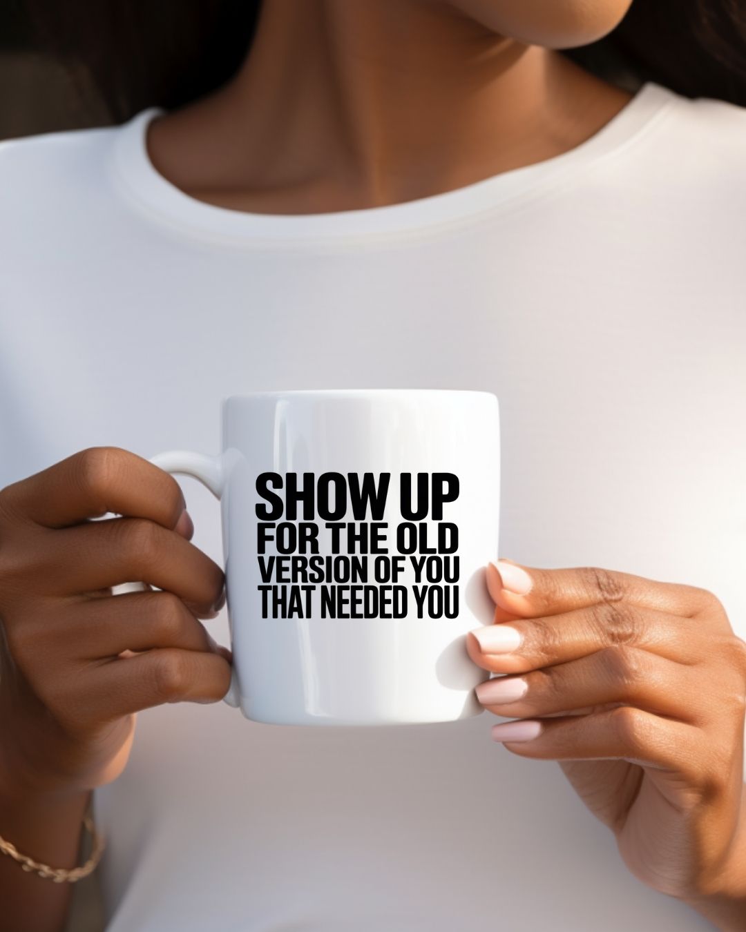 UV DTF Cup Decal - Show Up Fo The Old You