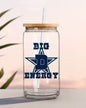 UV DTF Cup Decal - Big D Energy