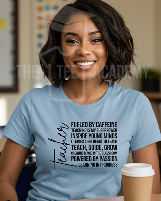 Cursive Teacher (Adj)- Screen Print Transfer