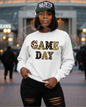 (Black & Gold) Game Day- Matte Clear Film Screen Print Transfer