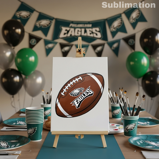 (SUBLIMATION) Sketch Transfer- Eagles Football