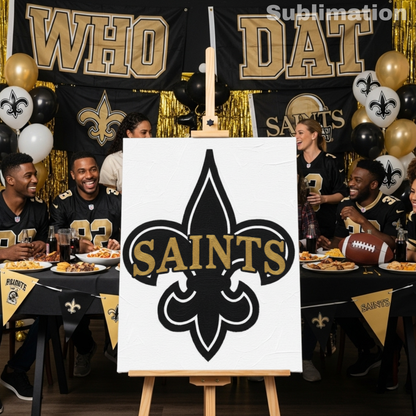 (SUBLIMATION) Sketch Transfer- Fleur-De-Lis