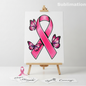 (SUBLIMATION) Sketch Transfer- BCA Ribbon and Butterflies