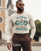 (Pre Order) Proof That God Answers Prayers-Matte Clear Film Screen Print Transfer (Copy)