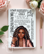 UV DTF Planner Cover Decal- God's Love Is My Life