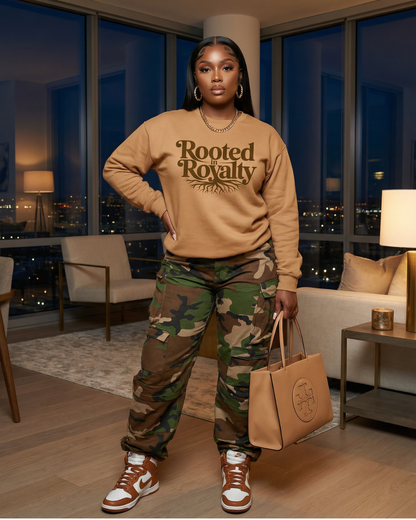 Rooted In Royalty- Screen Print Transfer