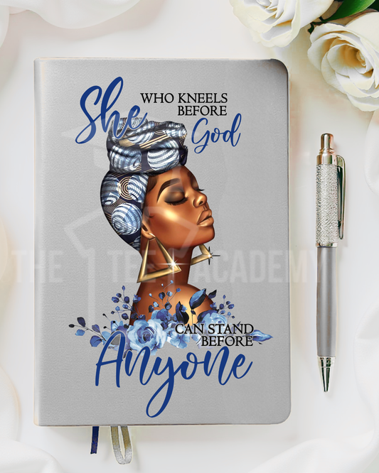 UV DTF Planner Cover Decal-She Know Kneels NEW