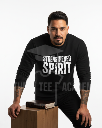 Strengthened By Spirit- Screen Print Transfer -NEW