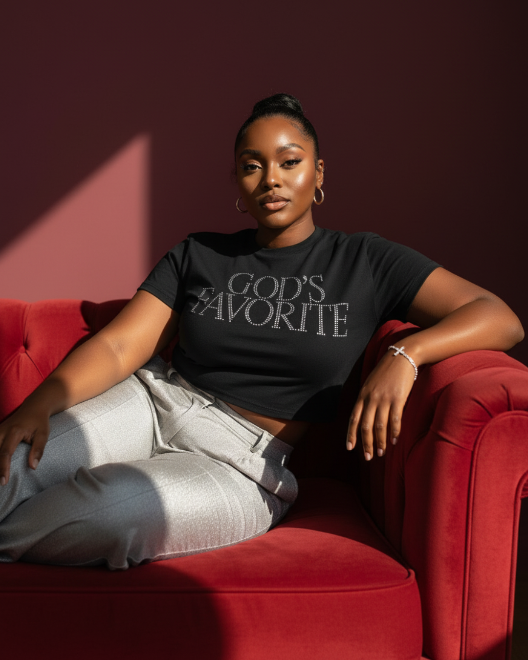 God's Favorite- Spangle Transfer