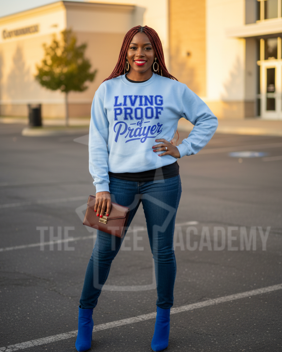 Living Proof Of Prayer- Screen Print Transfer -NEW