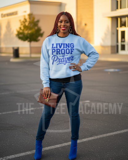 Living Proof Of Prayer- Screen Print Transfer -NEW