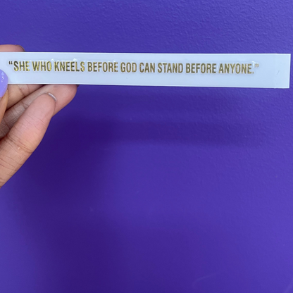 Gold Foil UV DTF Stickers