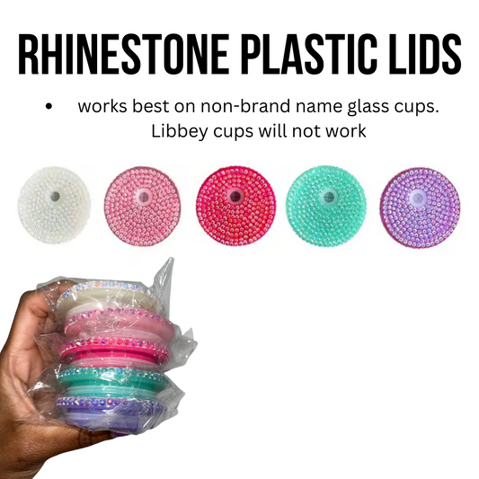 Rhinestone Bling Lids