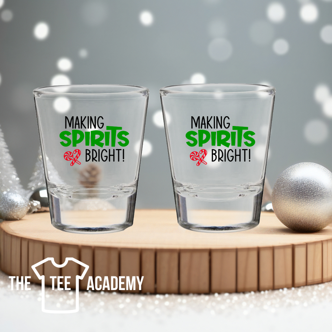 Shot Glasses- UV DTF Cup Decal