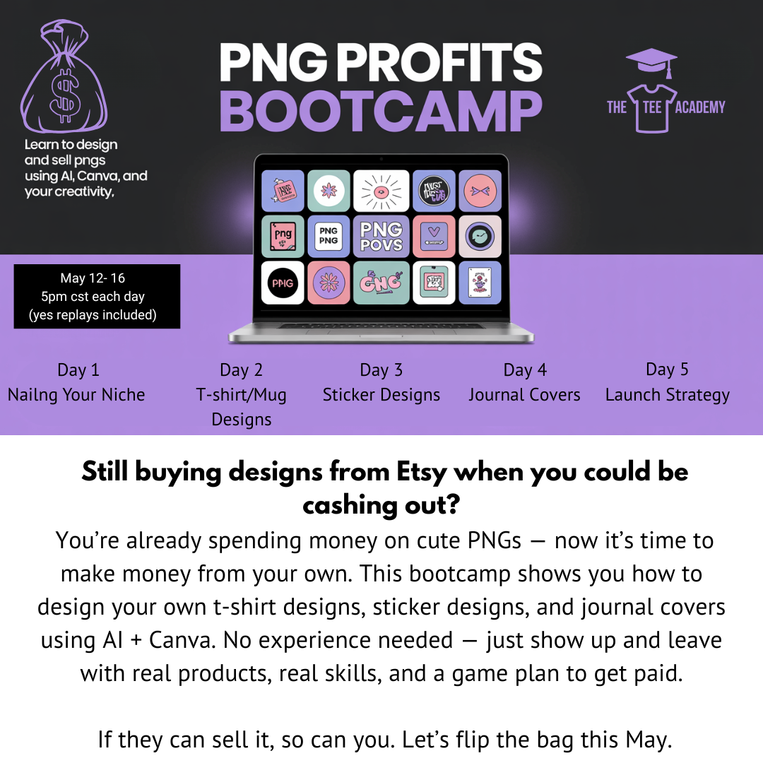 Png Profits SELF PACED Bootcamp