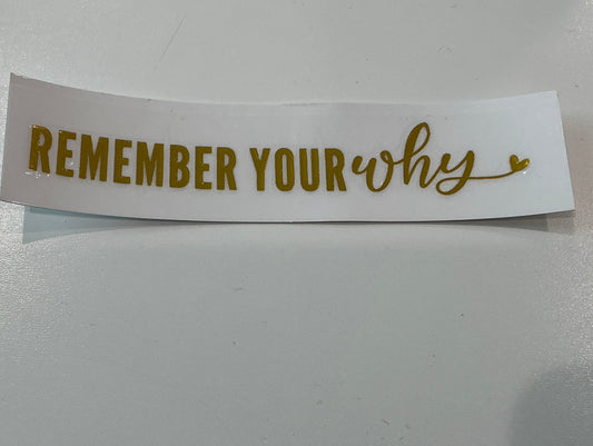 Gold Foil UV DTF Stickers