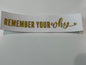 Gold Foil UV DTF Stickers