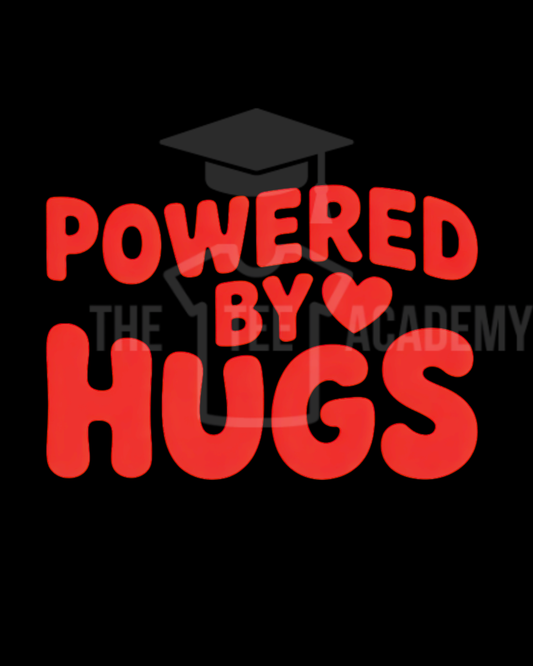 Powered By Hugs- PNG File