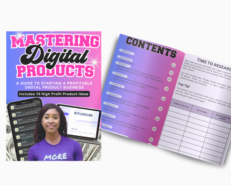 Mastering Digital Products Starter Kit