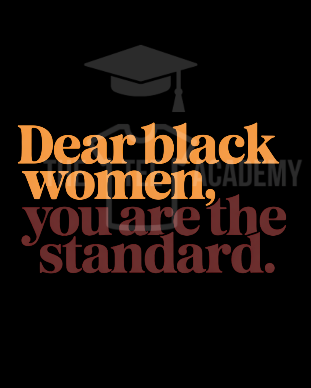 You Are The Standard- PNG File