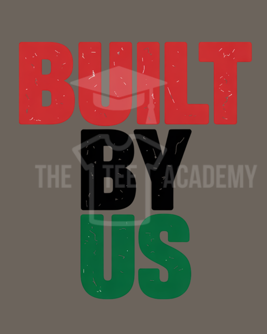 Built By Us- PNG File