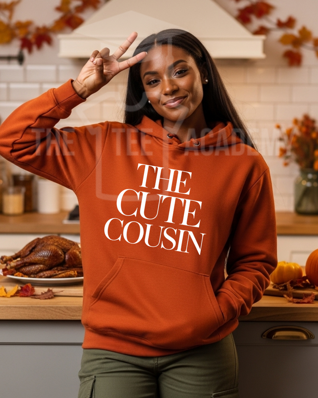 The Cute Cousin-Screen Print Transfer