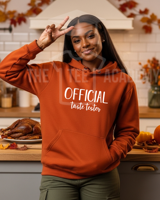 Offical Taste Tester- Screen Print Transfer